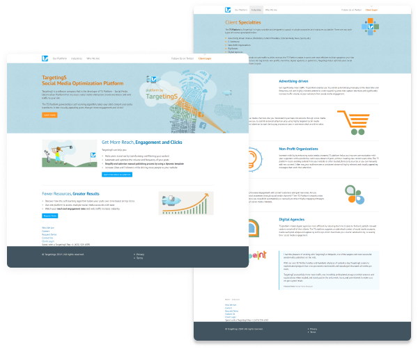 Refonte du site WordPress pour une plateforme SaaS