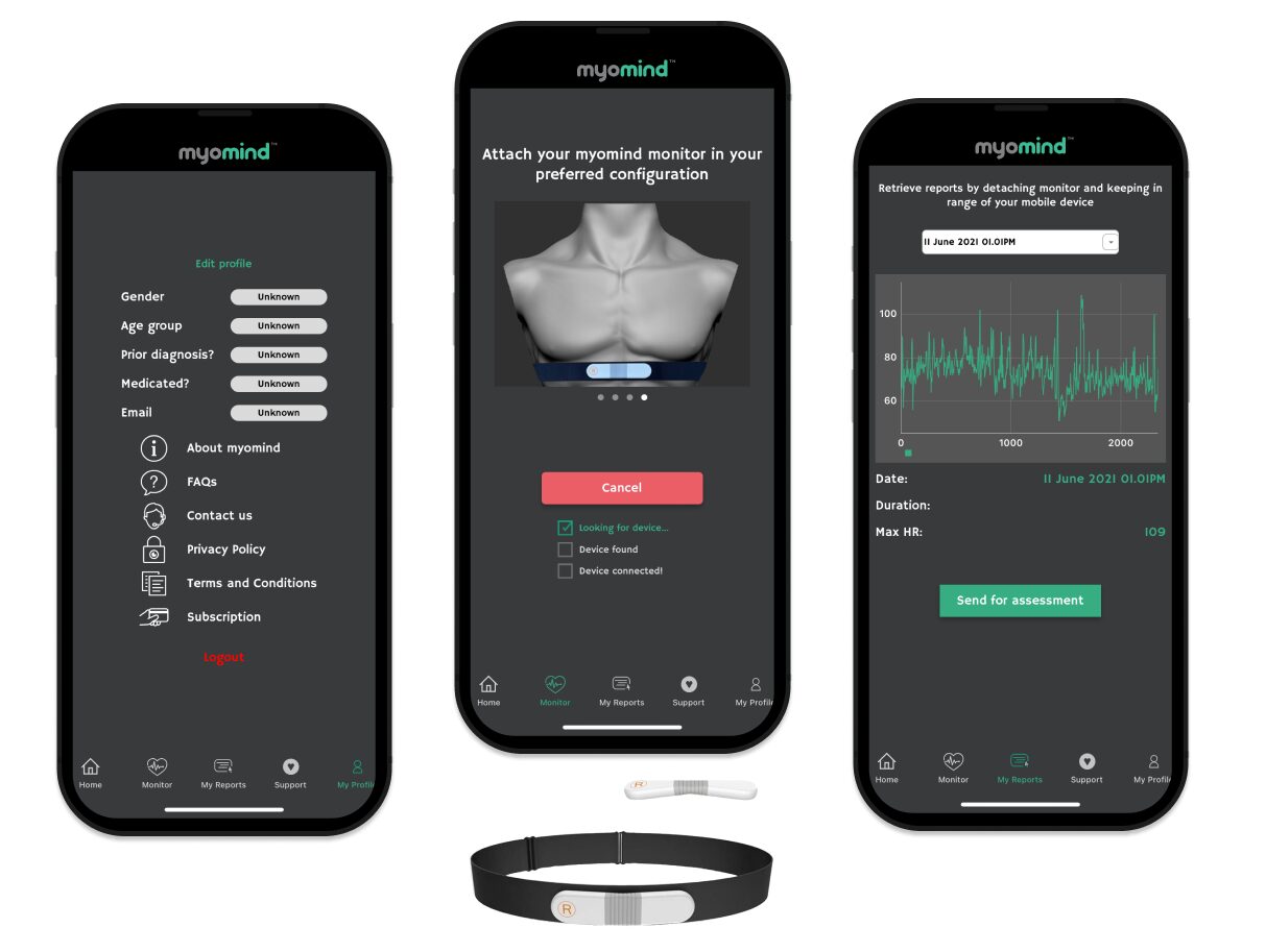 Mobile development of Mental Health App for iOS