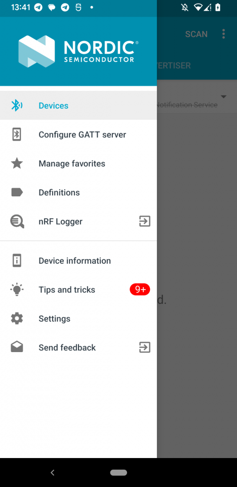 Configure the GATT server