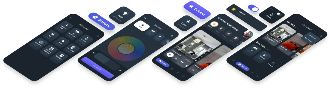 Polyscale – mobile App for controlling LED panels
