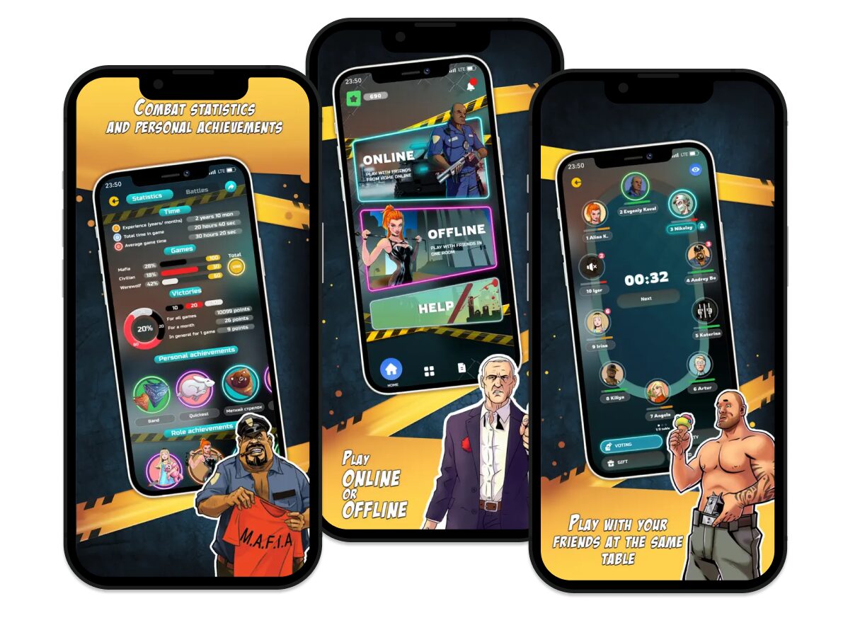 MAFIA World GAME – iOS App